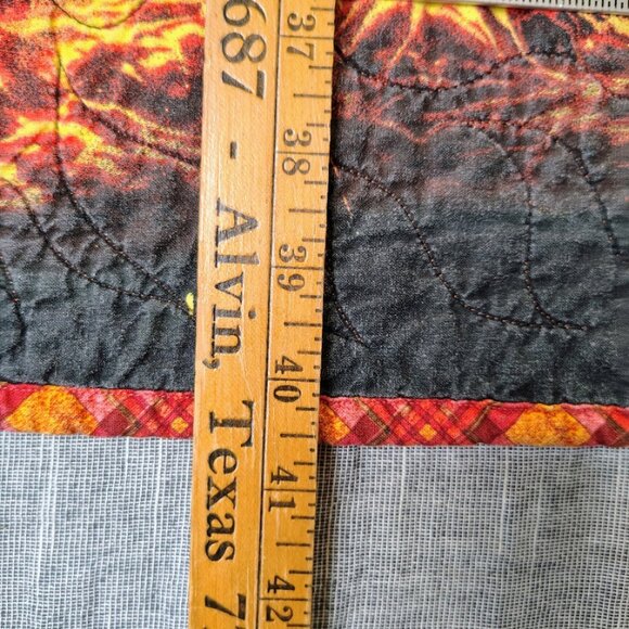 VINTAGE Star Wars Baby Blanket Quilted Stitches Revenge Of The Sith Darth Vader - Picture 5 of 9